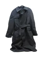 Model: Trench Coat, Dress Uniform Jacket. Removable Cold Weather Liner. Gently used, Has dust from storage, needs to be...