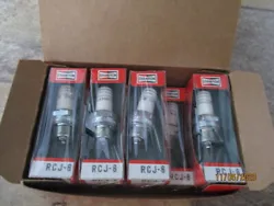 Part Number RCJ8 / 840. Genuine Champion Spark Plugs / Box of 9. We try and notate any imperfections we see, however we...