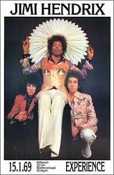 Jimi Hendrix is considered one of the greatest and most influential guitarists in rock music history. A great photo of...