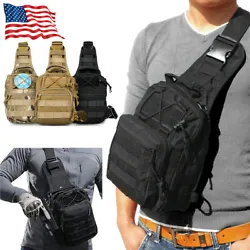 1 x Tactical Sling Chest Bag. Style: Shoulder Bag. - Large storage space.You can put cellphone,pen,wallet,keys in the...