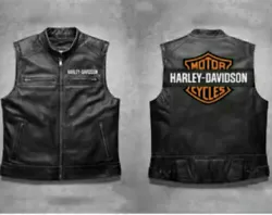 Our Jacket/Vests are made of with high-quality premium Leather. Our jackets are very stylish, well stitched and trendy...