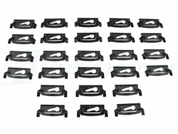 1984-1994 Jeep Cherokee and 1986-1992 Jeep Comanche Pickup Clip Kit for the Windshield Trim / Molding. 1986 - 1992 Jeep...