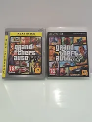 Jeux Ps3 Grand Theft Auto IV/ V. Vendu en lot