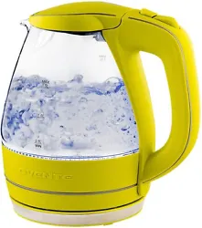 Enjoy the cleanest, freshest drinking water in a flash. A halo of blue LED lights beautifully illuminates the pot when...