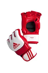 New adidas MMA Grappling Gloves. Absorbant protective inner shell. Genuine Leather.