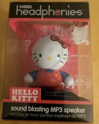 Mobi Hello Kitty Headphonies MP3 Speaker 2010 Sanrio.   Brand new in box.