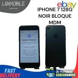 Apple iPhone 7 - 128 Go - Noir Bloque Mdm Gestion A Distance Batterie 82% (35).