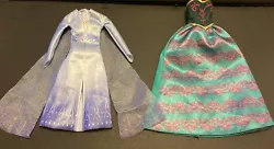 Disney Frozen Princess Anna & Elsa Replacement Dress / Gown. Please see pictures for condition.