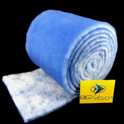 20 FEET LONG ROLL! BLUE ON ONE SIDE AND WHITE ON THE OTHER. WE HAVE THIS CUSTOM MADE FOR US AND THIS HAS NO TACTIFIER...