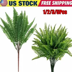 Artificial fern plant, just like a real one. 1x Artificial boston fern leaf. Can be used to decorate your own hanging...