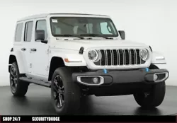 This ALL NEW 2024 Jeep Wrangler Sahara 4XE is equipped with the 2.0L I4 turbo engine and 8 speed automatic transmission...