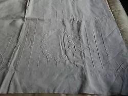 ANCIEN DRAP. Peut servir pour faire un Nappe ou un Rideau. de Mariage. (240 x 320 cm de Hauteur ). Chanvre,...