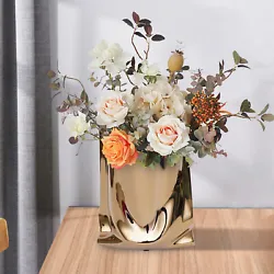 Great Gift - Use Vase As a Stand Alone Decor Accent Piece or Add Favorite Artificial Flowers,Sticks,and Decorative Fill...