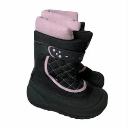 Airwalk Winter Snow Boots. Size: Girls 10 Toddler. Hook & loop top closure and adjust to keep snow out.