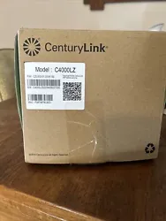 Experience lightning-fast internet speeds with the CenturyLink C4000LZ Wi-Fi DSL Internet Modem Router. This modem...
