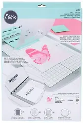 Introducing the Sizzix Stencil & Stamp Tool! This tool includes a Gridded Stamp Plate, Stencil Adapter, a Sticky Grid...