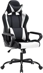 COMFORT FROM EVERY ANGLE - Our high-back gaming chair is thickly cushioned for maximum comfort, whether you’re...