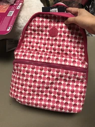 Tommy Hilfiger Backpack Red Dots Print canvas NeW With Tag. Final sale thanks 🙏