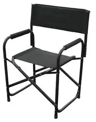 ---Commercial-grade chair with black aluminum frame ---Chair Dimensions: 24” x 18” x 35” ---Seat Dimensions:...