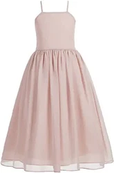 Ekidsbridal Criss Cross Chiffon Formal Flower Girl Dresses Junior Bridesmaid Dress Reception Dress.