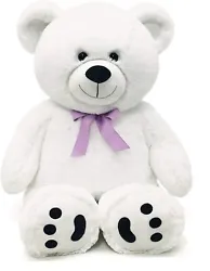Premium Quality: The big teddy bear is made of high-quality stuffed animal you can feel good about; the cute teddy bear...