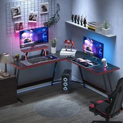 Great for PC gaming and office work. Maximum Weight Capacity: 220 lbs. Carbon fiber surface & Wood surface.