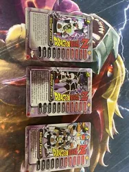 Ginyu Force Lv1-3 CP13 CP14 CP15 Capsule Corp Power Pack Dragon Ball Z Please view photos you will receive the shown...