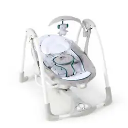 When your infant wants to sway, the automatic swing setting will calm and comfort you. Convert it into a stationary...