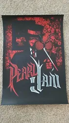 PEARL JAM 2009 SALT LAKE CITY 9/28/09 POSTER.Great condition, stored flat. 