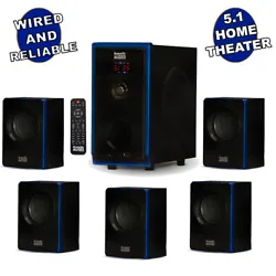 Acoustic Audio by Goldwood AA5102 Bluetooth 5.1 Speaker System. Acoustic Audio. Stream music from your phone to the...