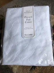 New TL Care Fitted Waterproof Playard Mattress Pad Cover 27x39 Fast Free Ship!!.