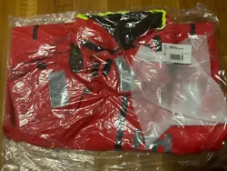 Helly Hansen Mens Ægir Race Sailing Jacket - L - Alert Red(New w/tags). Never been used, worn, new with tags.