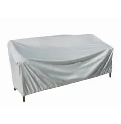 Material: 100% Polyester. -Convenient storage pouch sewn into cover. Product Type: -Patio Sofa Covers. Fastener:...
