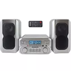 MULTIPLE OPTIONS: Play your music the way that suits you! Choose between the CD-R / CD-W compatible CD player, FM...