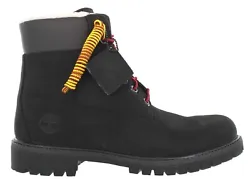Color: Black, Red. Rubber lug outsole. 3/4-length, leather-lined anti-fatigue footbed. Faux shearling lining. Padded...