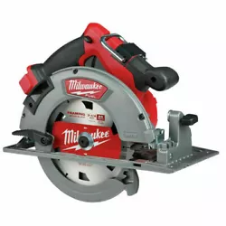 The POWERSTATE™ Brushless Motor provides 5,800 RPM and higher speeds under load for corded cutting performance....