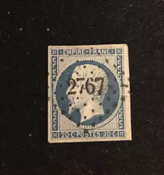 timbres france oblitérés avant 1900 PC 2767.