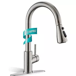 3 Function Sprayer. Type: Kitchen Sink Faucet. Faucet Finish(colors):Brushed Nickel. Faucet Body Material:Brass. Faucet...