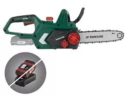 Appareil compatible avec toutes les batteries de la série « PARKSIDE X 20 V Team ». Batterie recommandée : 20 V (4...