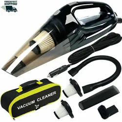 Strong Suction: It is a 12-volt 120W 3800 pa high suction power vacuum with a high-performance motor provides superior...