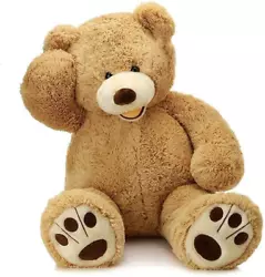 Manufacturer MorisMos. NOTICE: This teddy bear is suitable for 3 years old and above. Handmade quality makes each bear...