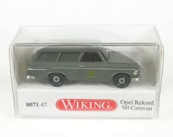 Opel Caravan - DB Signalmeisterei (1960-1963) 1:87 Wiking 251707 1:87 Modèle / Modèle : Opel Caravan - DB...