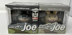 Kozik Smokin Joe by Screaming Toys Set of Shephard Fairey Obey Street Art.