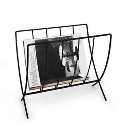 This is a versatile holder: use it to hold magazines, papers, paintings, sketches, and more. Modern Style: The...
