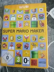Super Mario Maker Nintendo Wii U . jeu en parfait état ( pas de rayures sur le disc ).