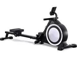 He Magnetic Rowing Machine with a newly improved smoother and quieter magnetic tension system, with 10 levels of...