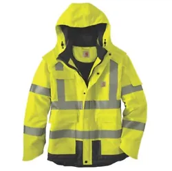 Visibility is even more important when you throw in wet weather. Two front utility bands; Right chest pocket with flap...