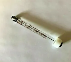 Model:Glass 25uL Gastight Syringe. © Biotech Bargains Connecticut. Good, clean used condition. Capacity: 25uL...