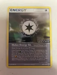 Holon Energy GL 105/113 Stamped Reverse Holo EX Delta Species Pokemon Card MP