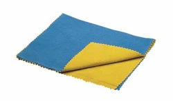 This double cloth features one side impregnated with a harmless chemical that removes tarnish while leaving a slight...